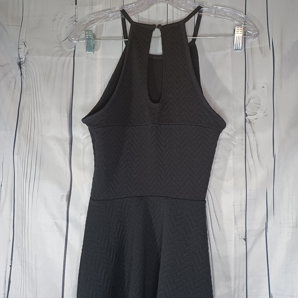 Mossimo Black Halter Textured  Dress - Picture 8 of 11
